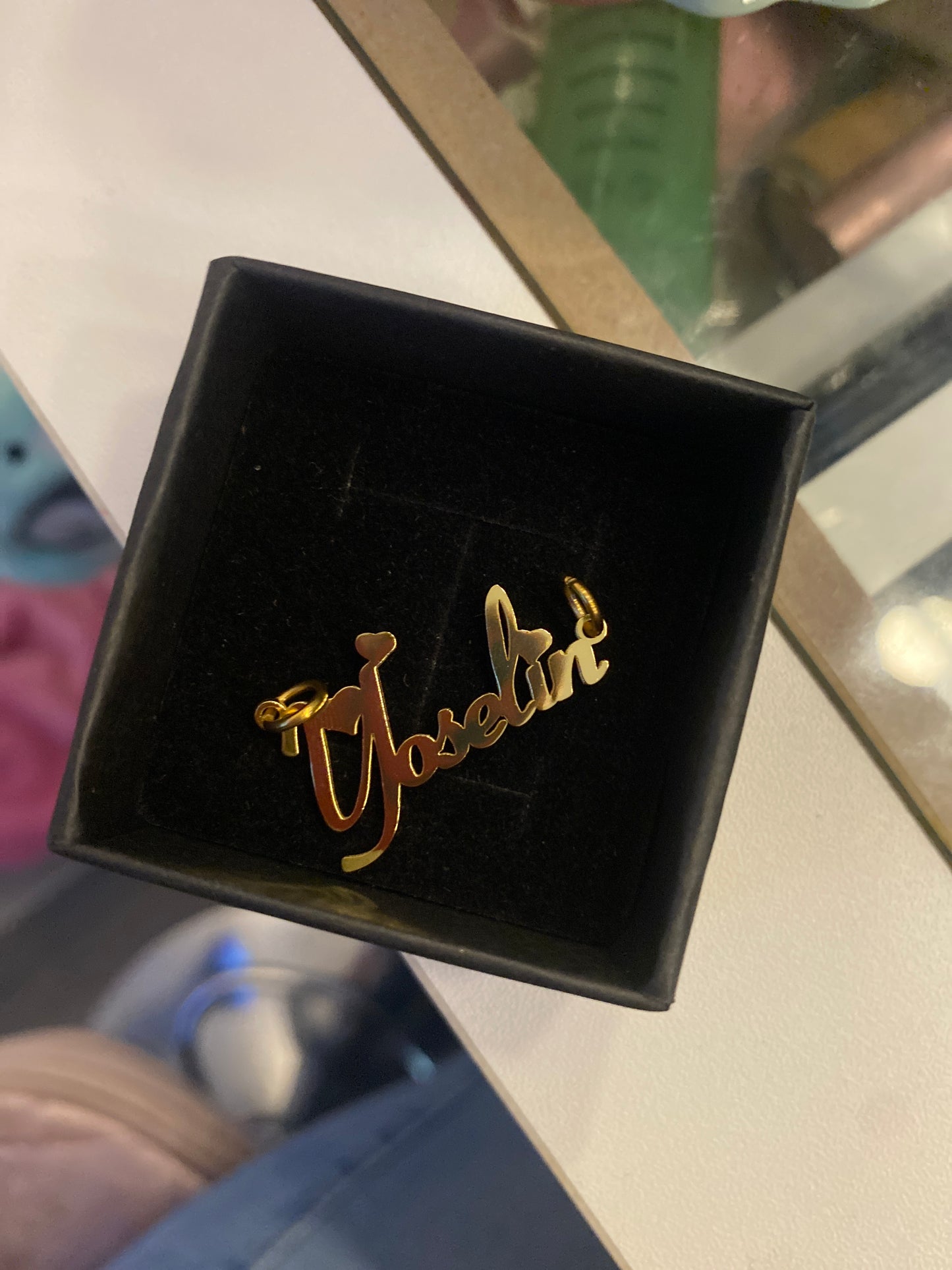 Dainty Personalized name necklace (chain included)