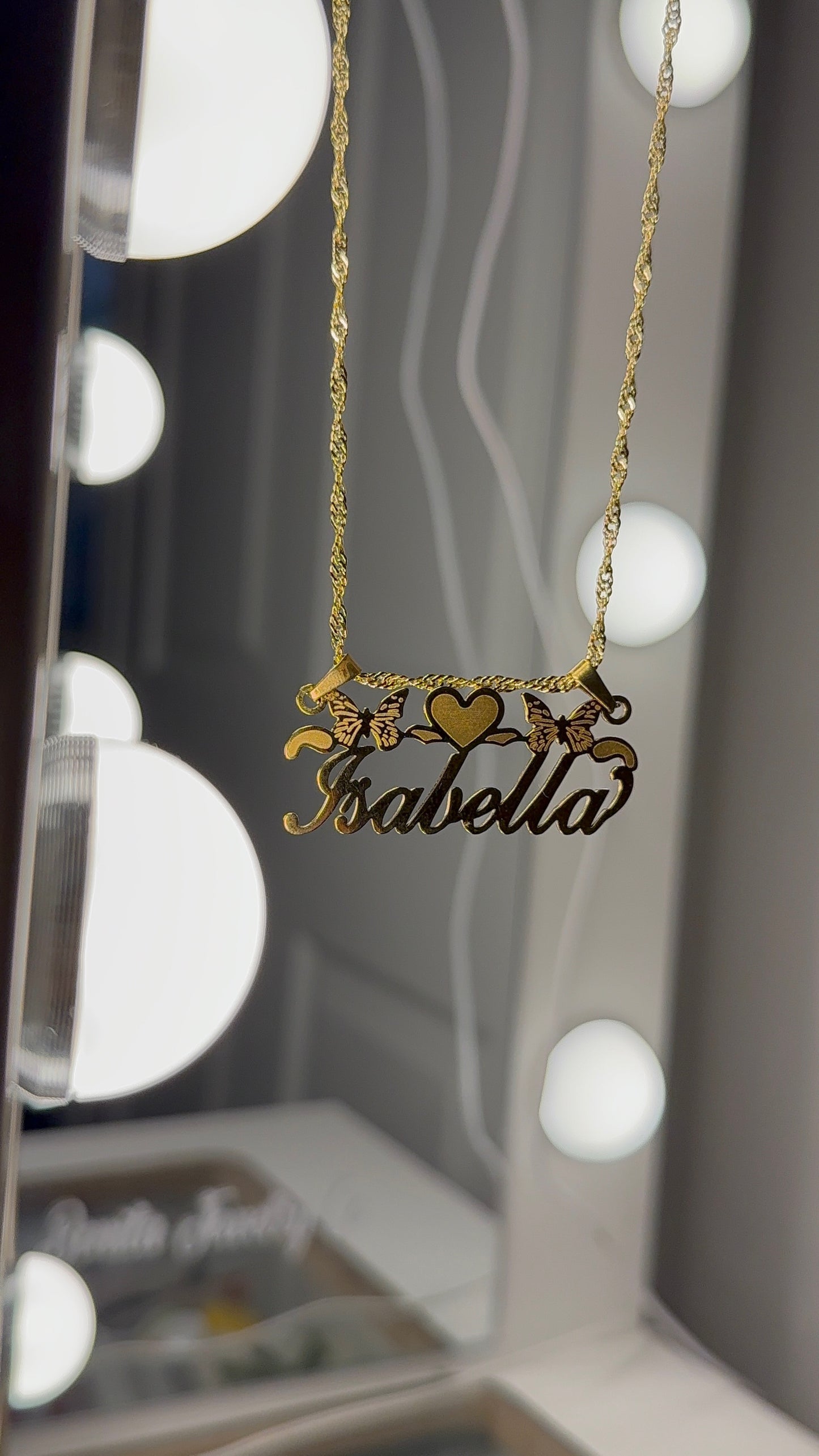 Ready to ship name necklaces - click here to view the names we have available
