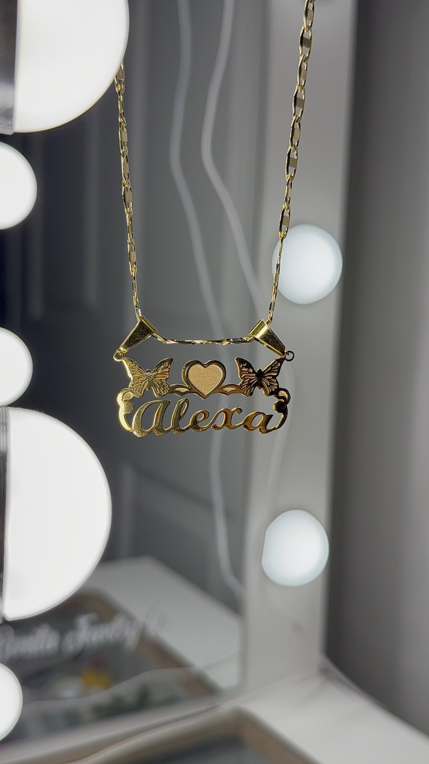 Ready to ship name necklaces - click here to view the names we have available