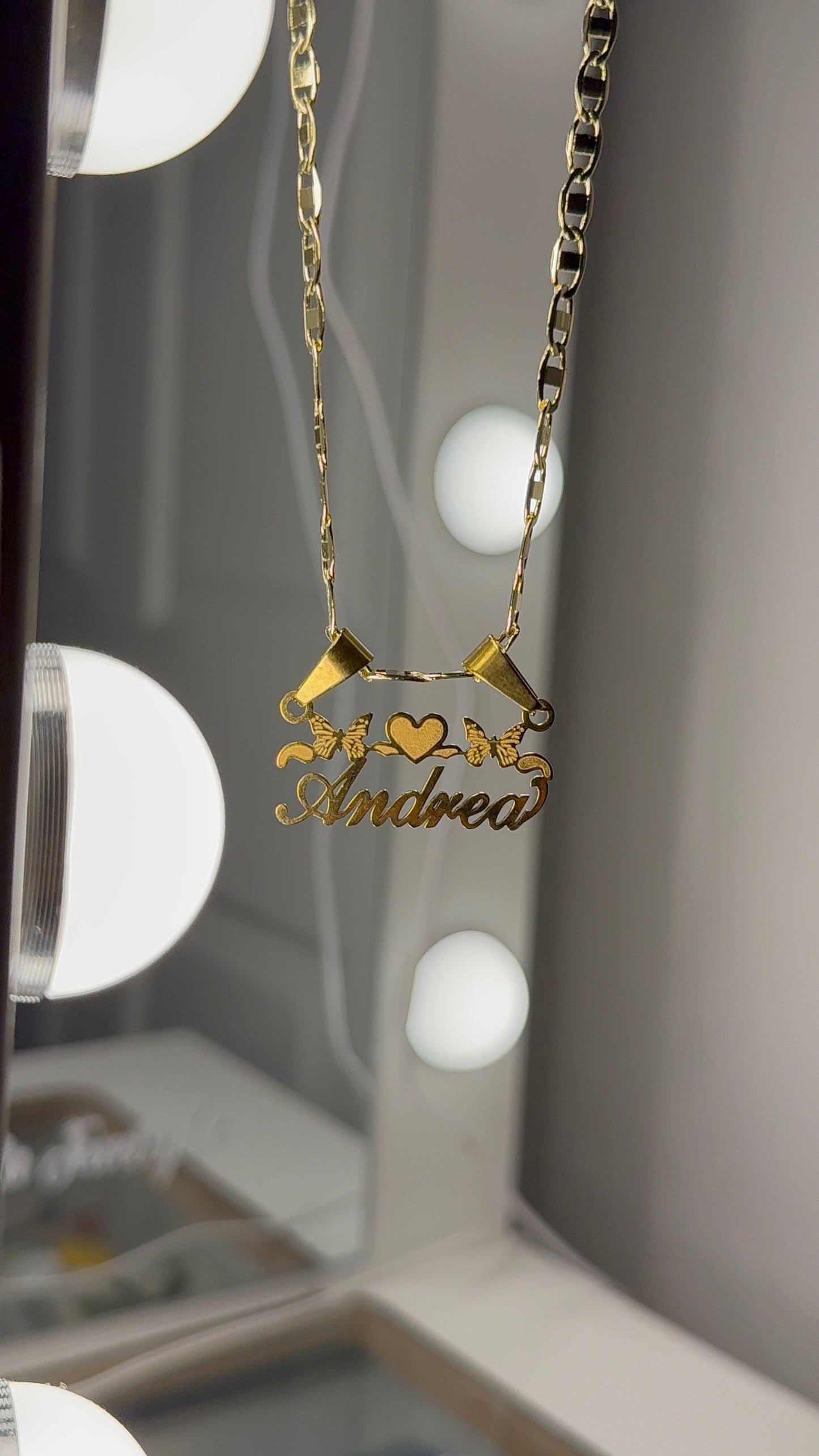 Ready to ship name necklaces - click here to view the names we have available