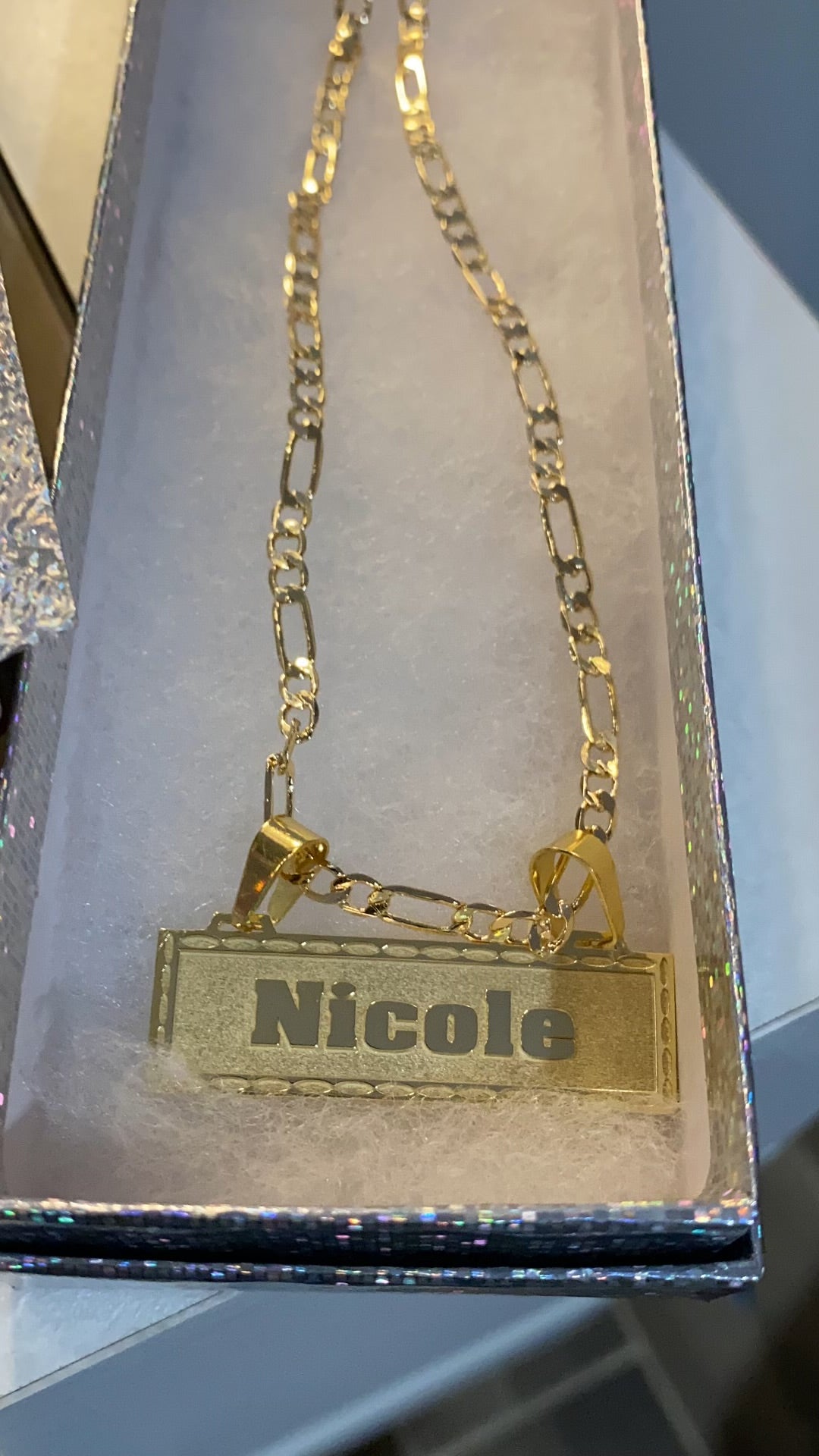 Personalized name necklace