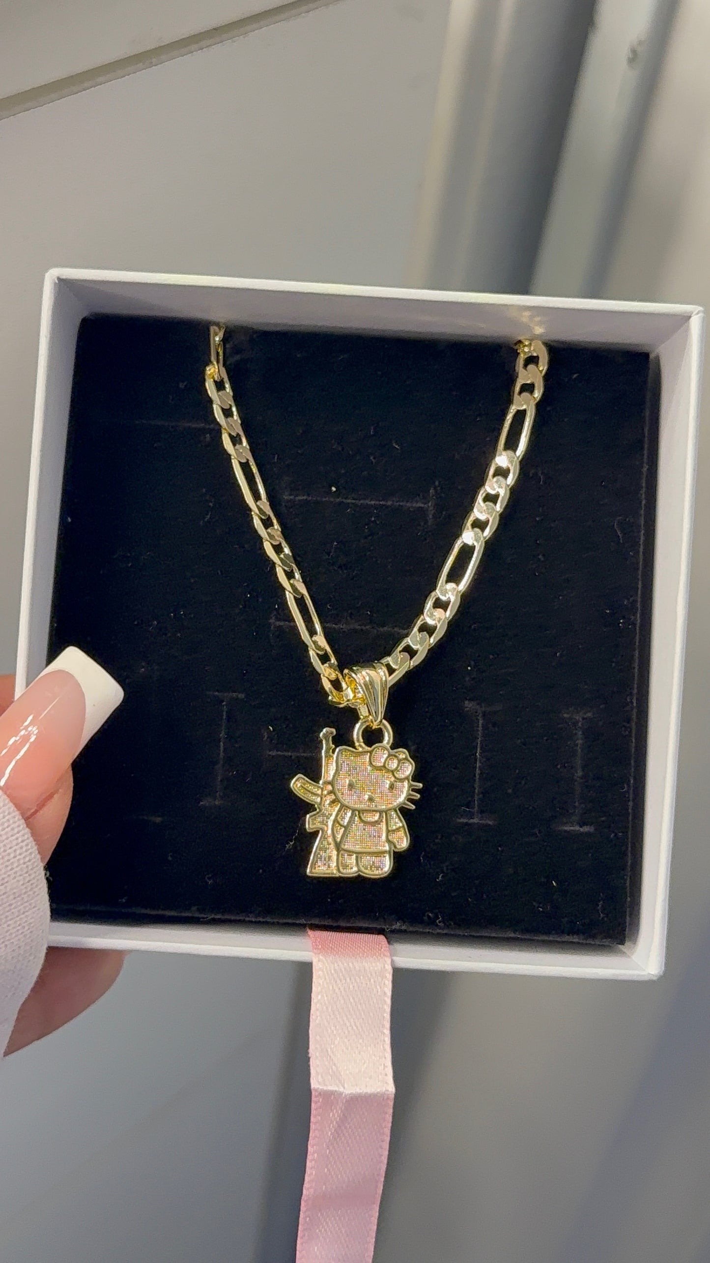 Hk pendant (ak) with necklace