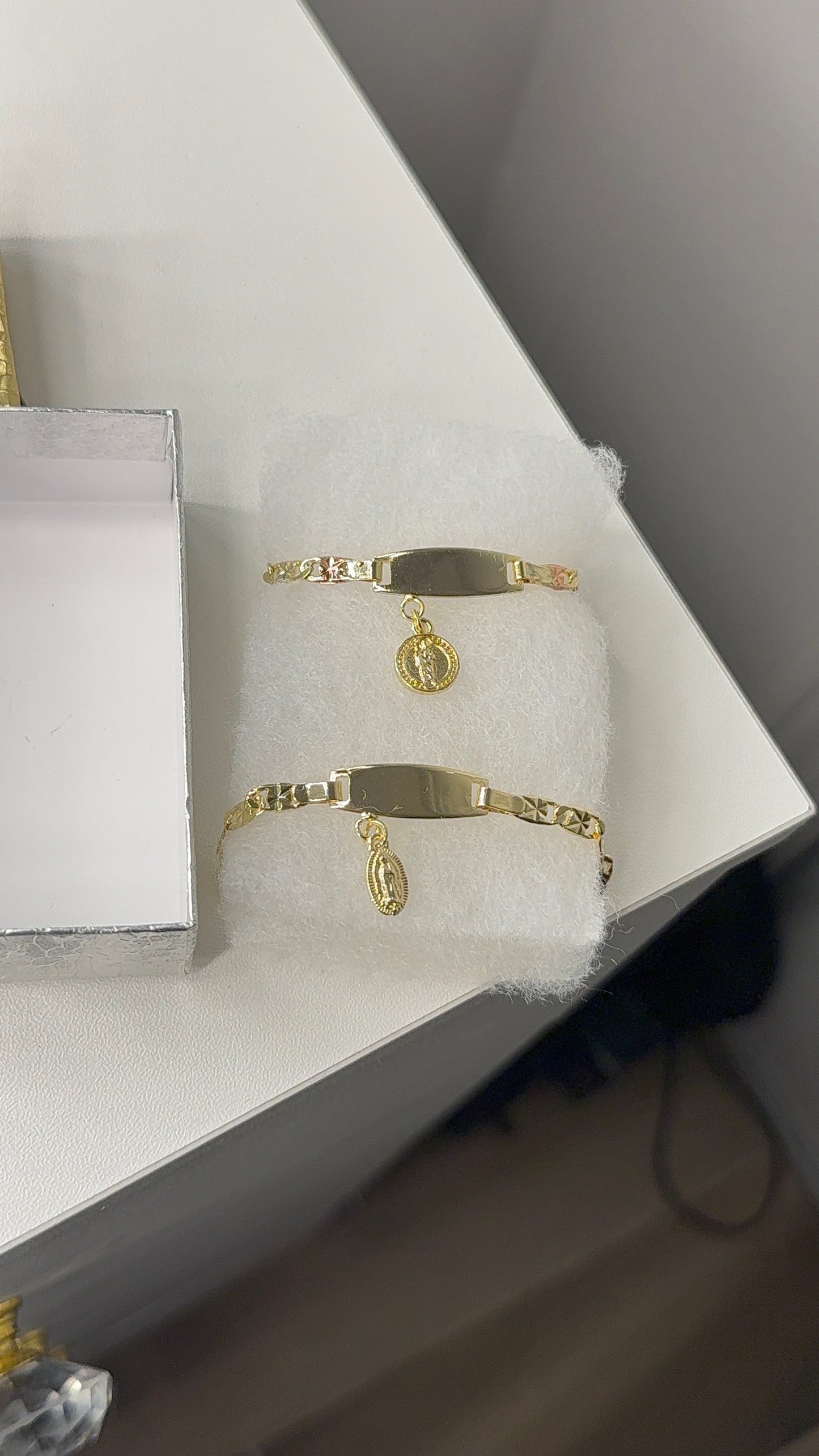 Religious baby bracelets