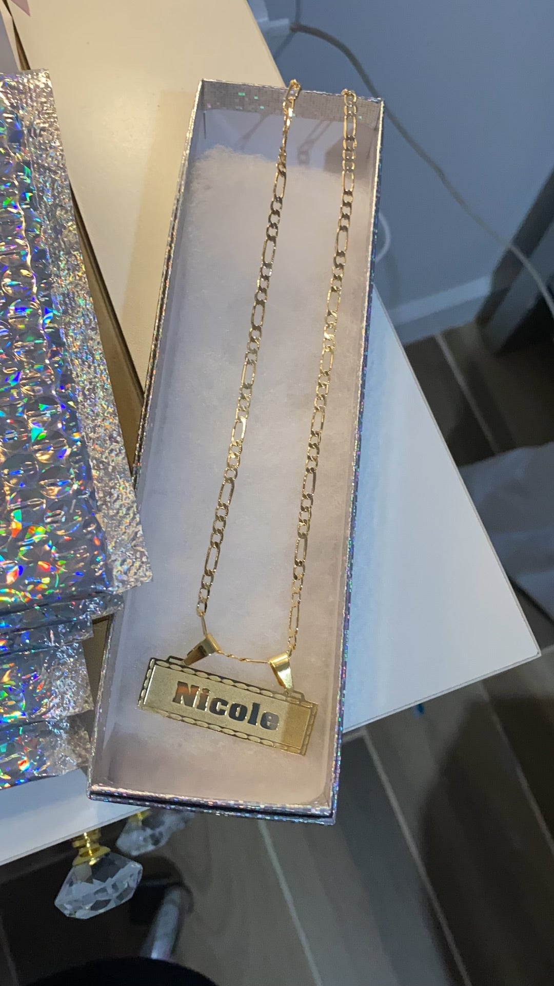 Personalized name necklace