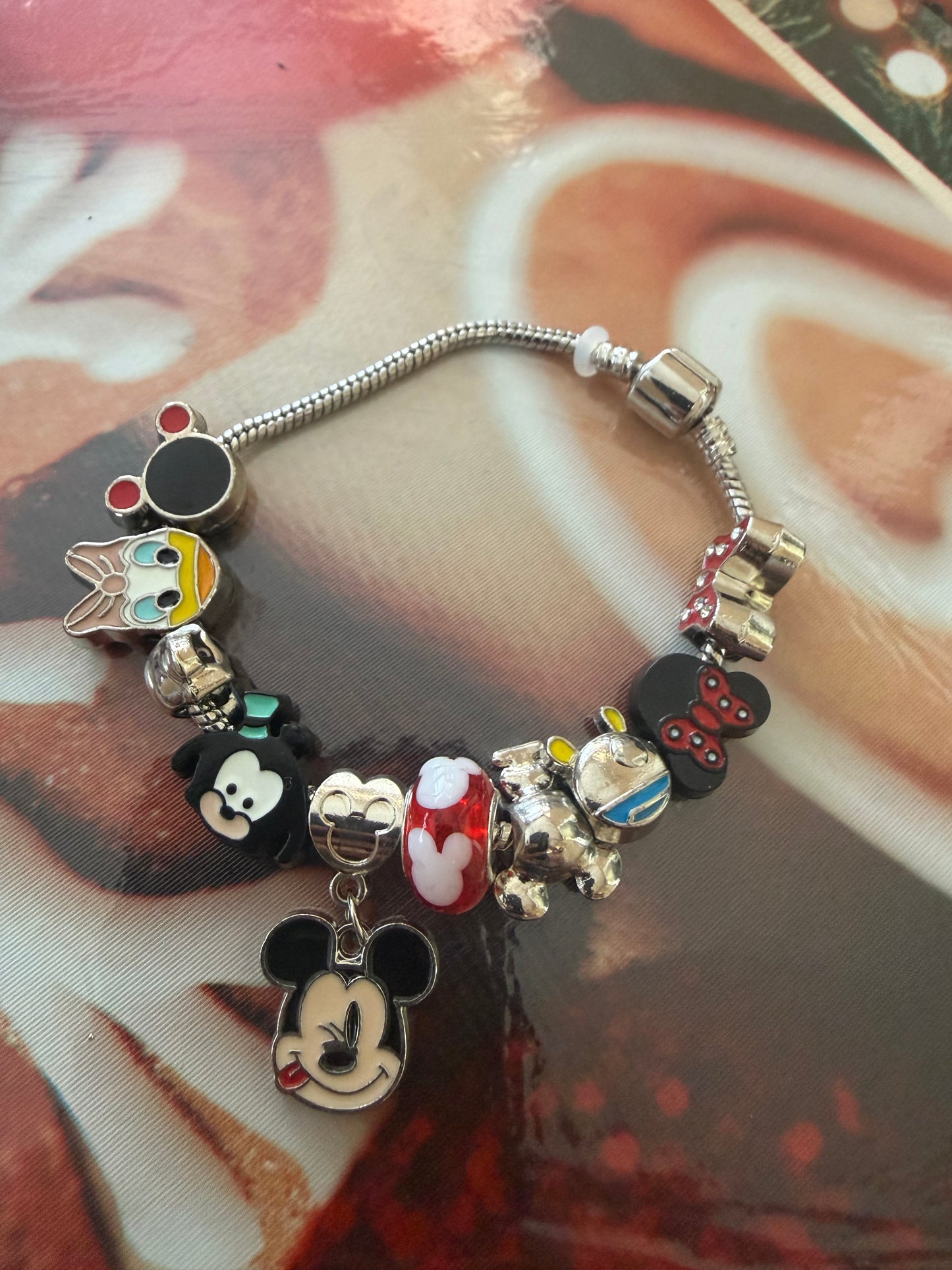 Character charm bracelet