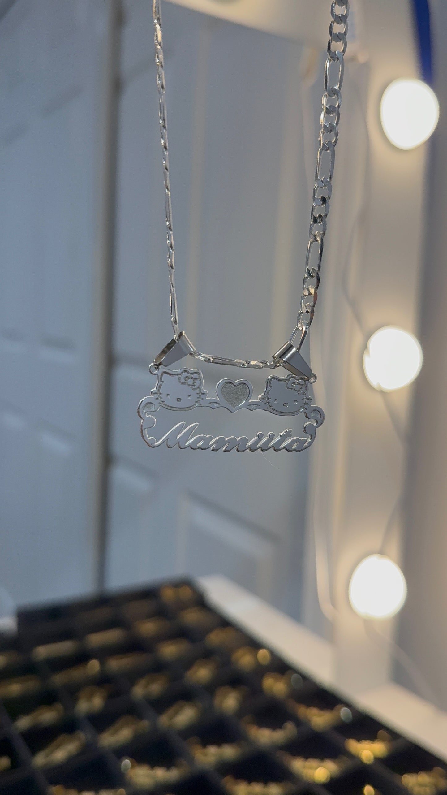 Hk personalized name necklace