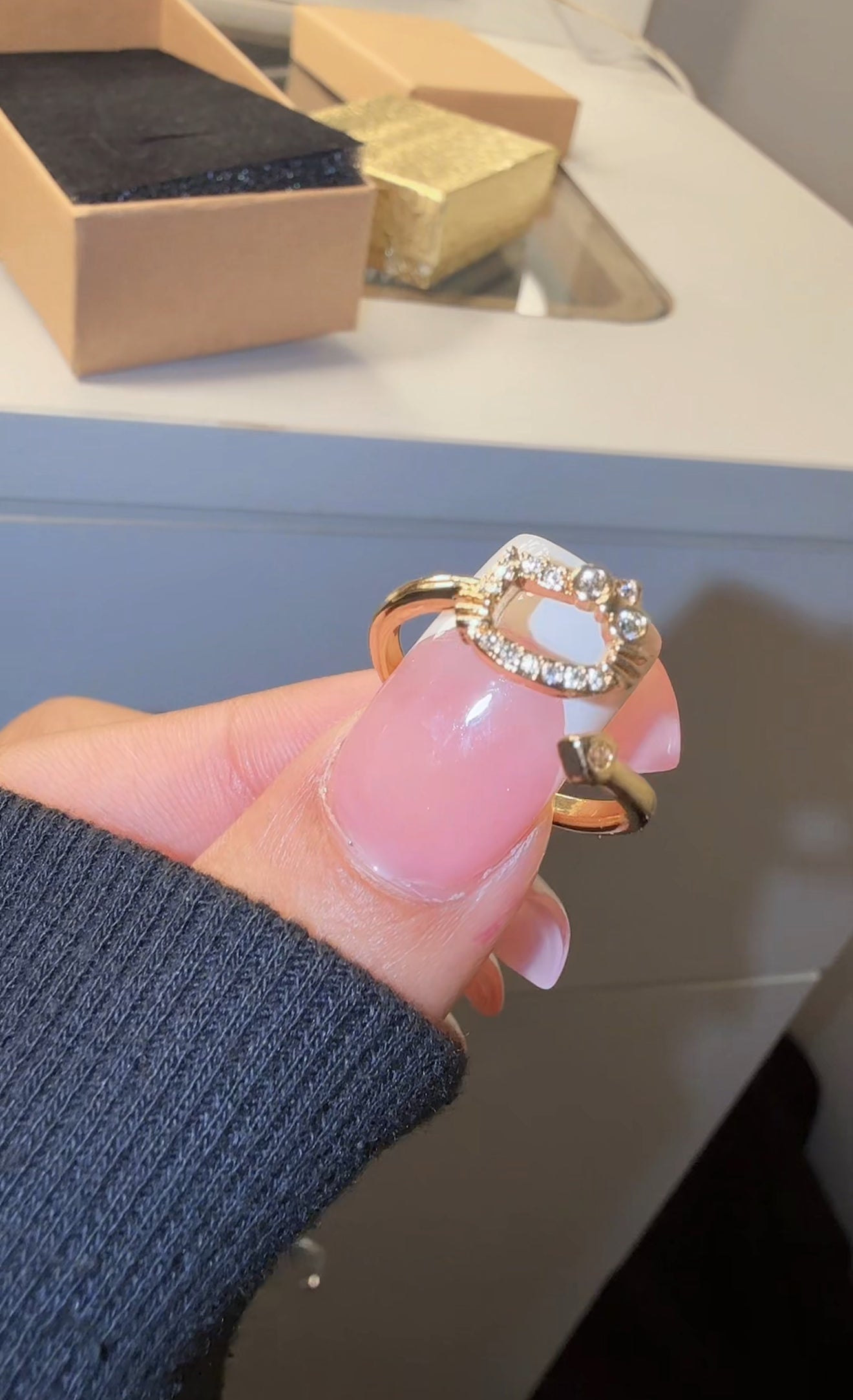 adjustable HK ring - ready to ship
