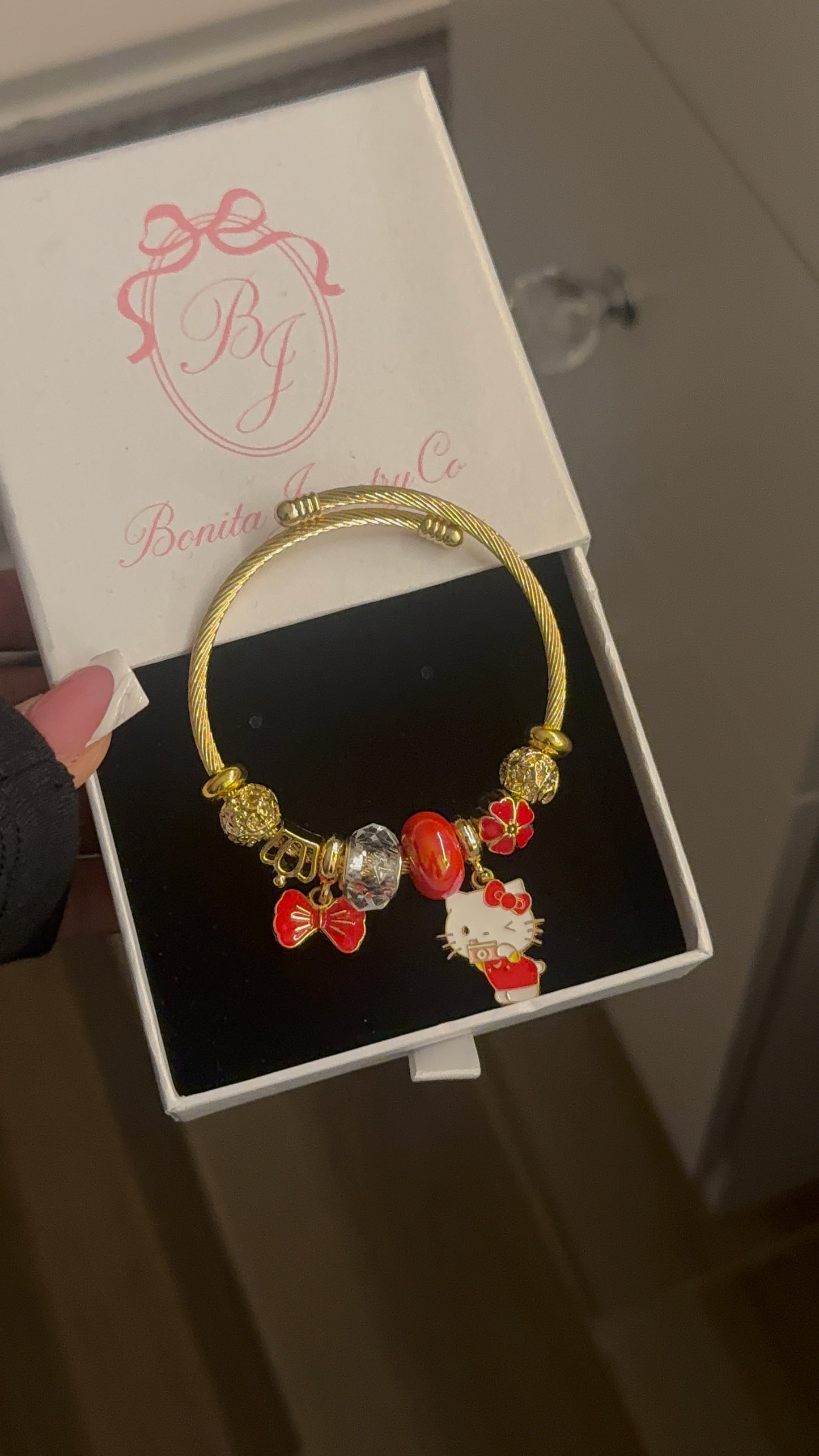 Character charm bracelet