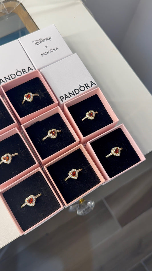 Red stone ring no box