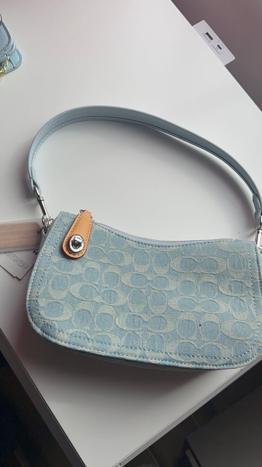 Blue purse