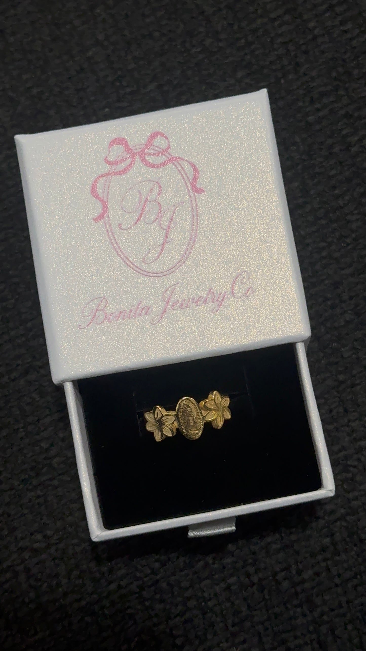 Virgencita Plumeria ring | available in all sizes
