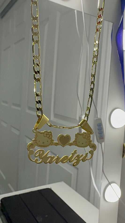 Hk personalized name necklace