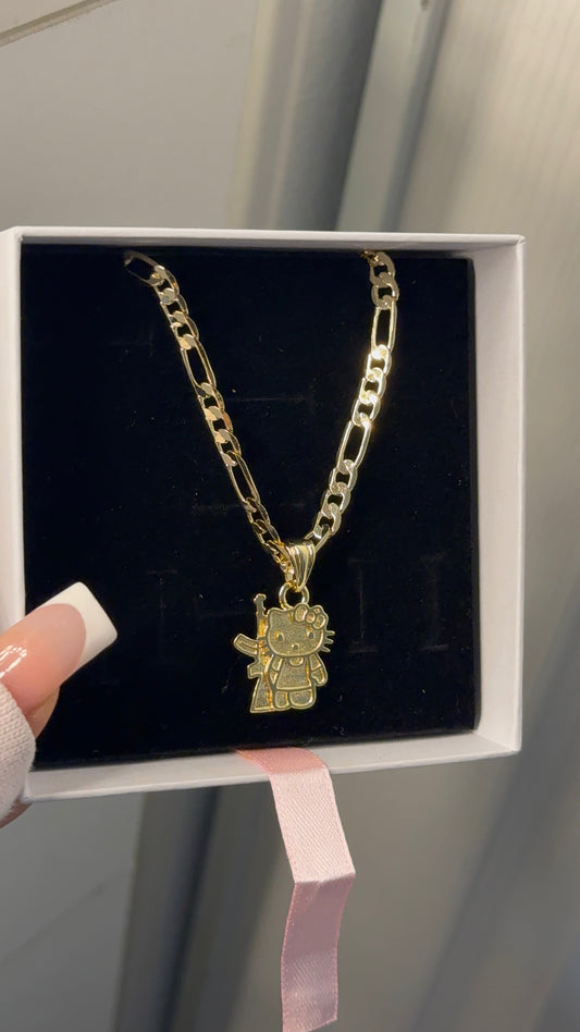 Hk pendant (ak) with necklace