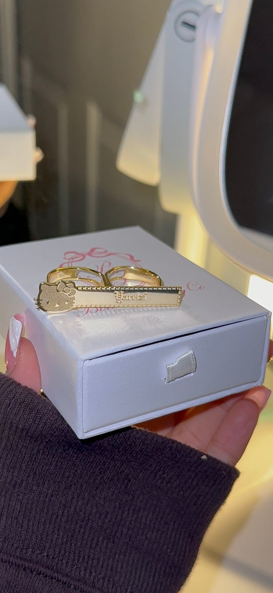 Personalized HK ring | available in all ring sizes
