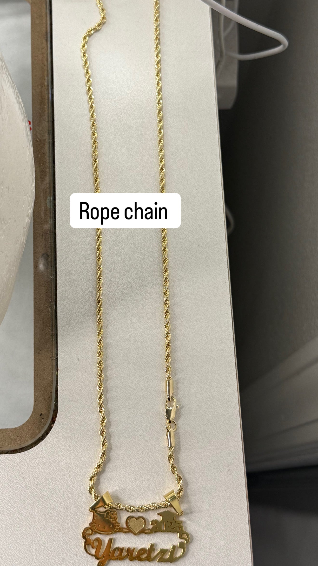 HK personalized graduation name necklace 👩‍🎓