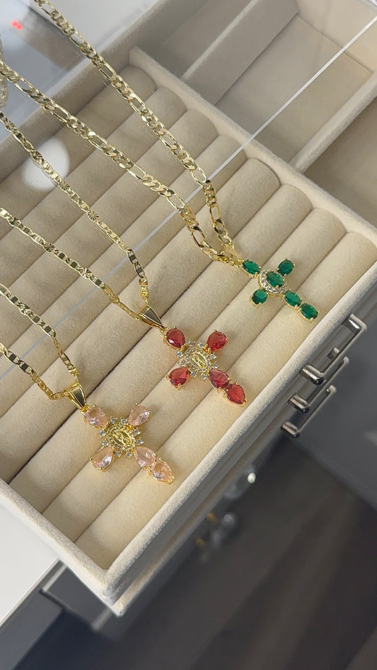 Religious pendant with necklace