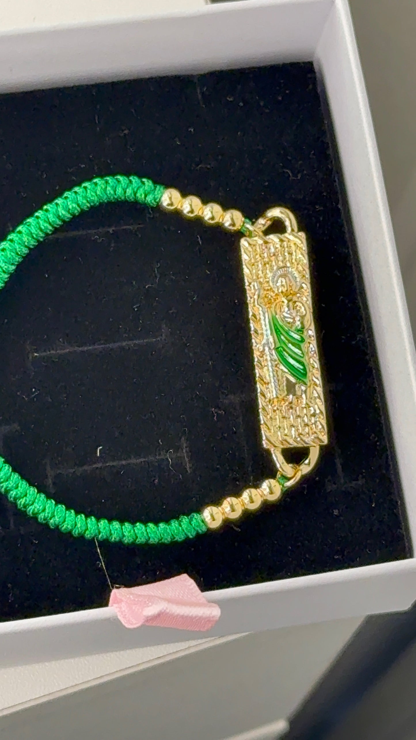 San Judas adjustable bracelet