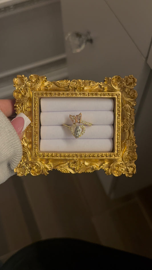 Adjustable Virgin Mary ring