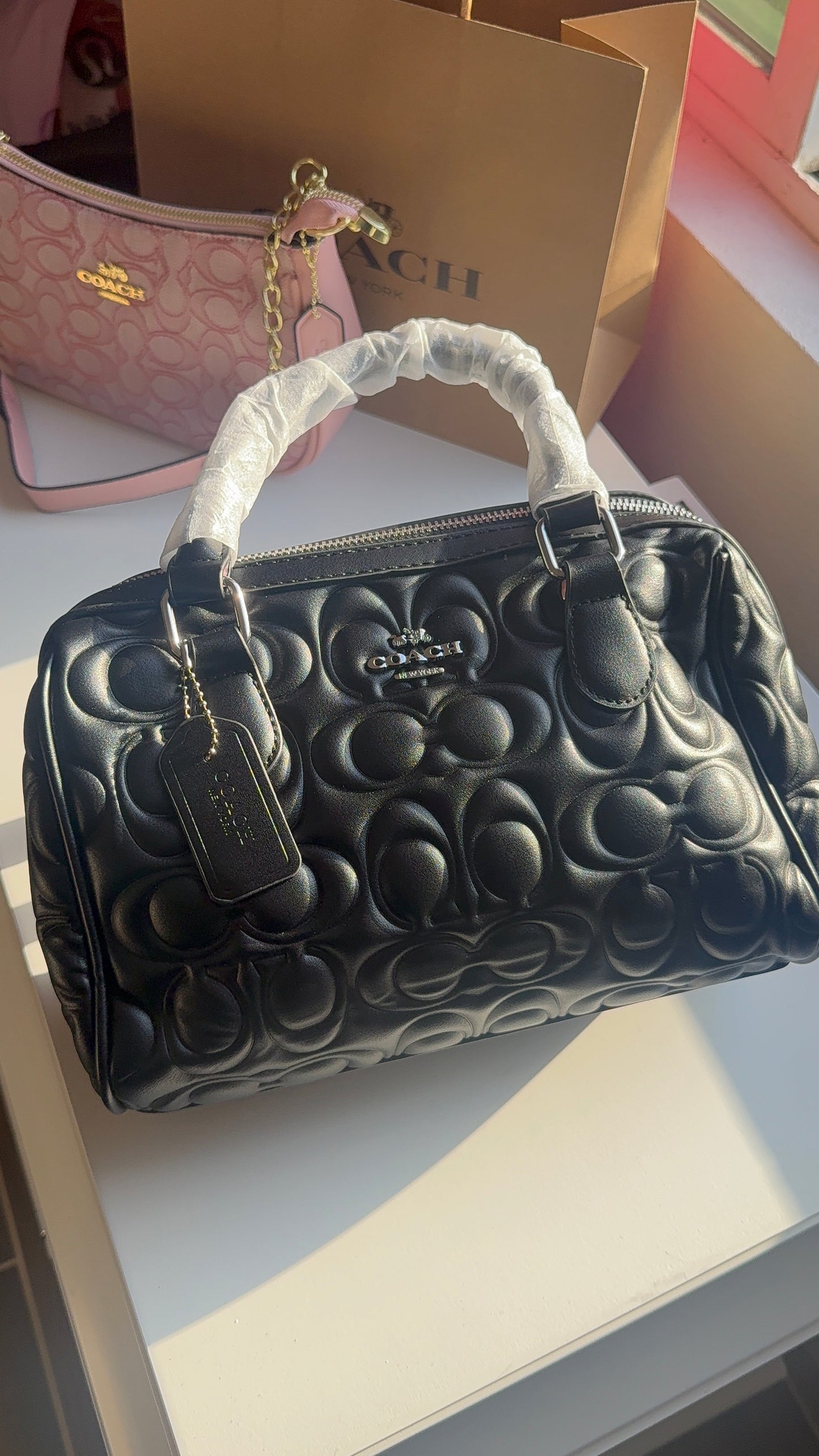 Black purse - ready to ship