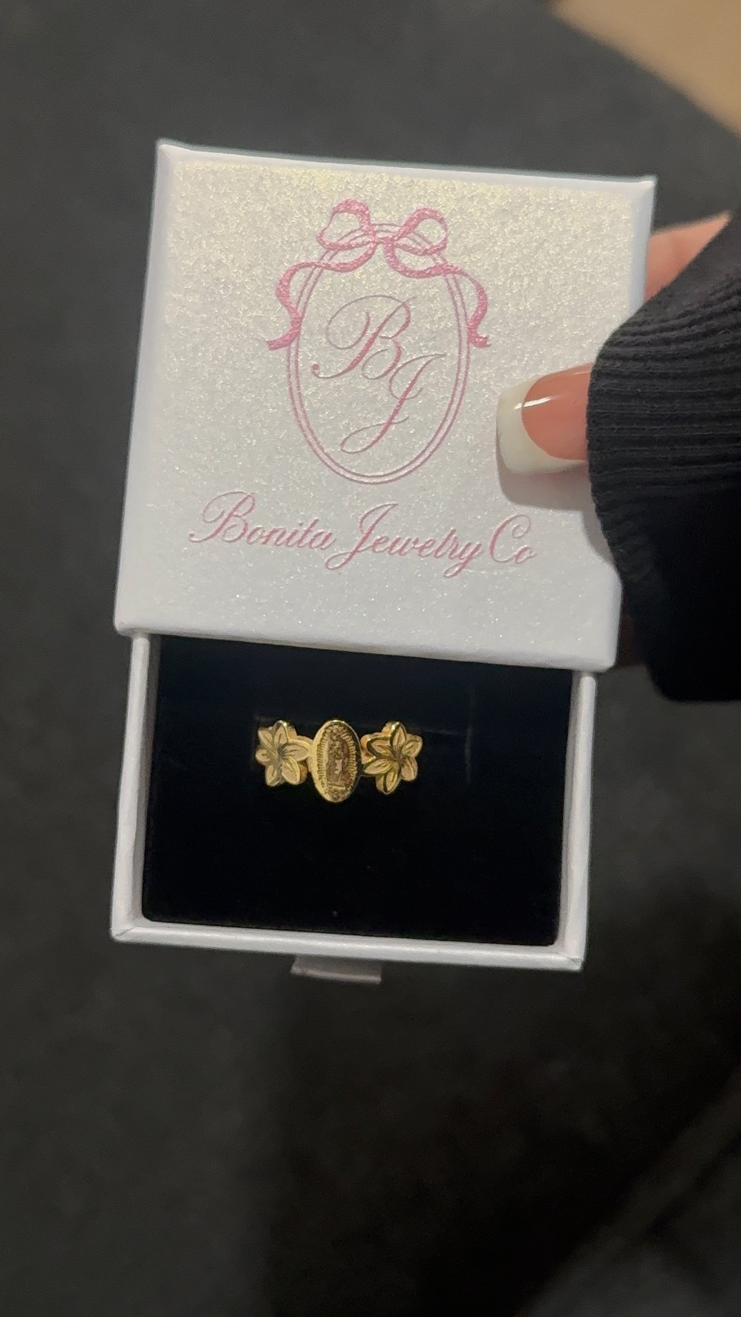 Virgencita Plumeria ring | available in all sizes