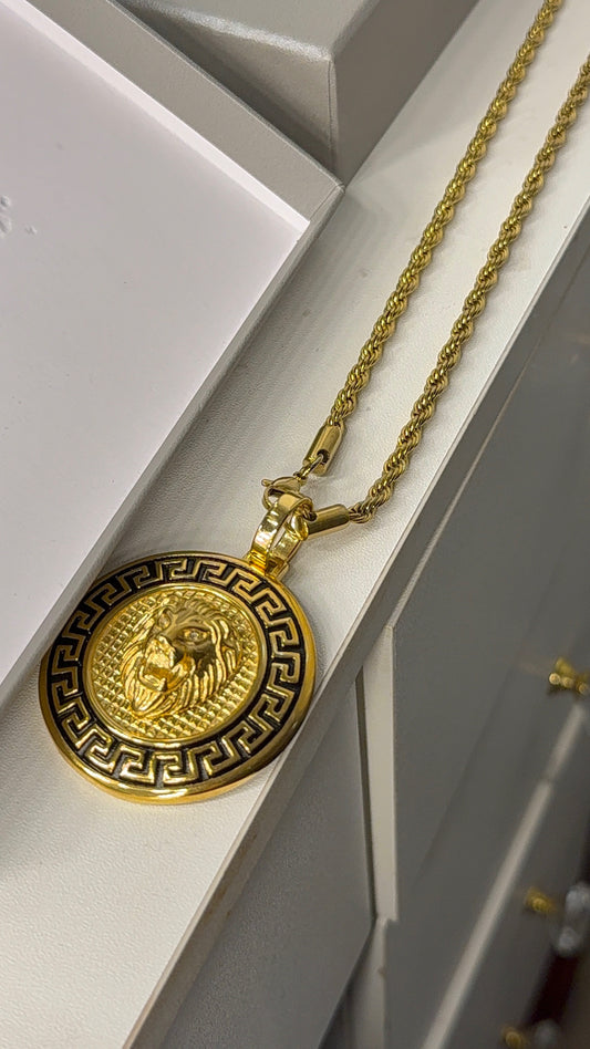 Stainless steel necklace set