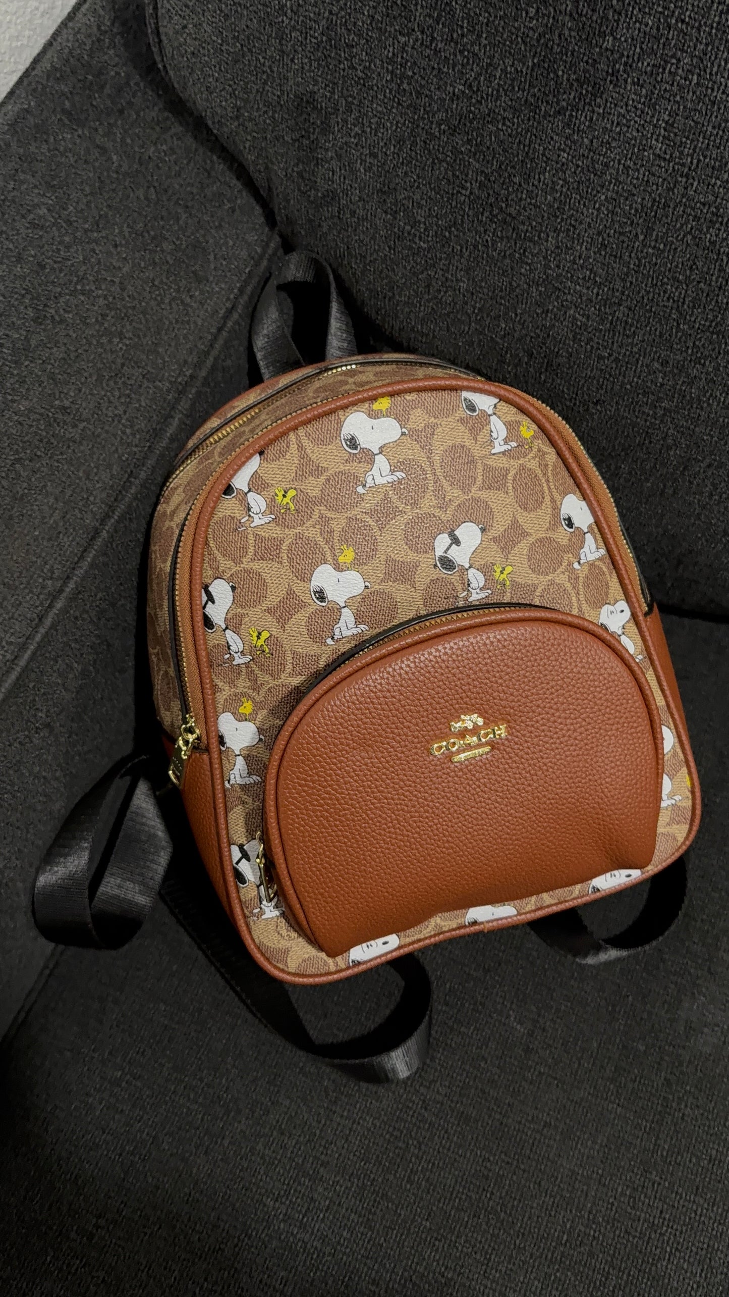 Snoopy mini backpack - ready to ship