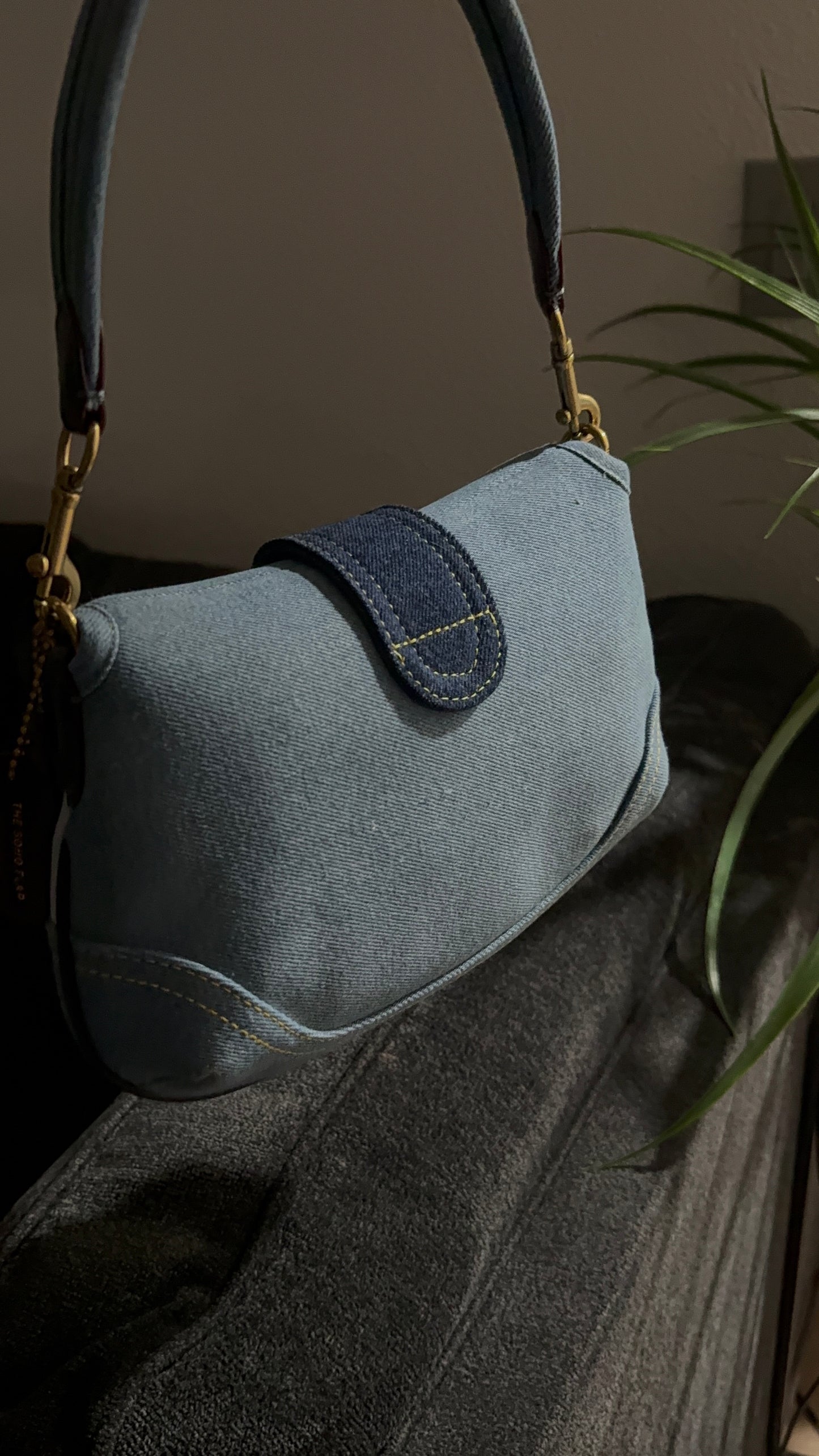 Blue vintage soho  - ready to ship