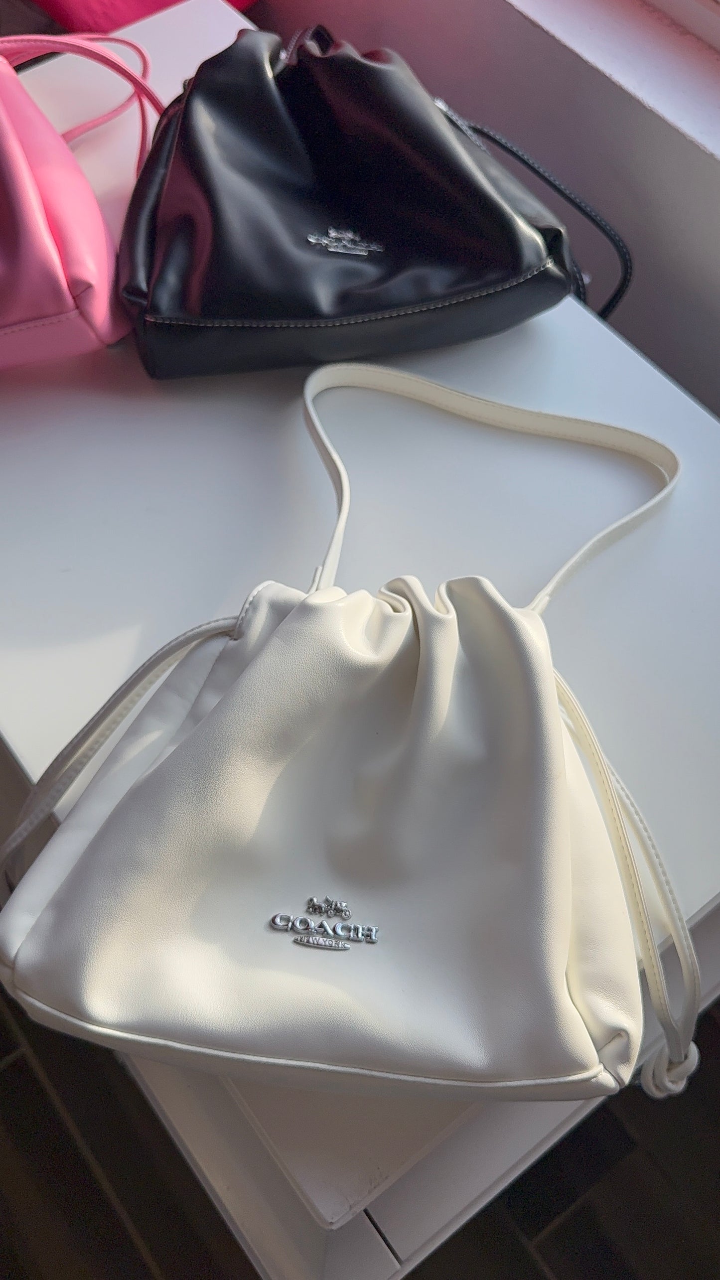 White purse - ready to ship