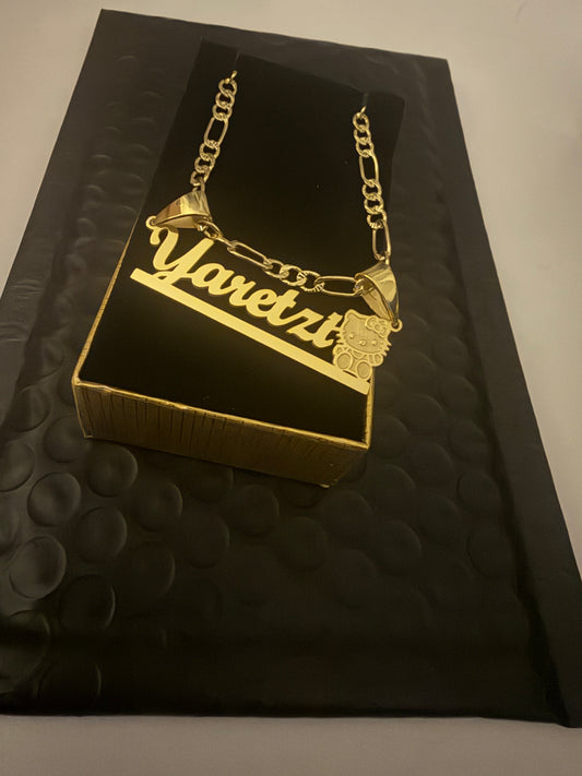 Personalized Hk name necklace
