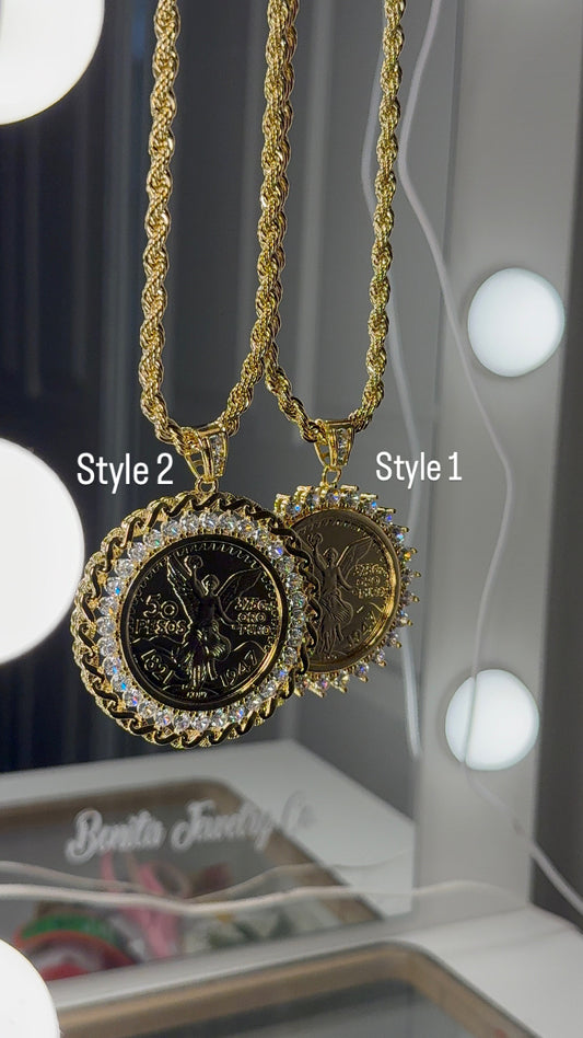 Centenario with rope chain