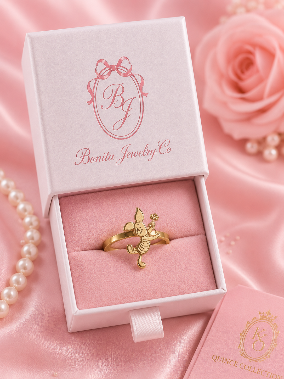 Personalized Piggy ring